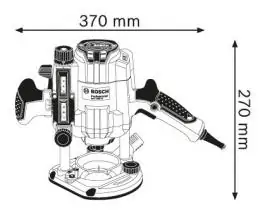 Električna glodalica GOF 1250 CE Professional Bosch