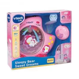 Muzička igračka projektor Sleepy Bear Sweet Dreams Pink VTECH