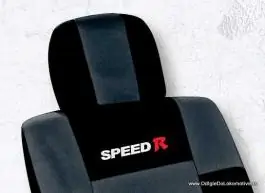 Auto presvlake komplet univerzalne sivo-crne SPEEDR IS 10-2