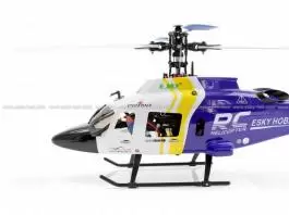 Helikopter na daljinsko upravljanje CP Belt CX, 6ch, 2.4GH plavi E-SKY