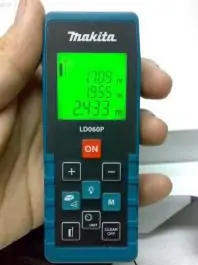 Daljinomer laserski do 60m LD060P MAKITA