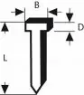 Ekseri tip 47 1.8/30mm (1000 kom.) BOSCH